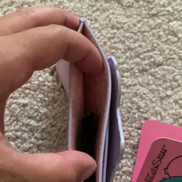 Loungefly Little Twin Stars Backpack with matching card holder - Picture 7 of 14